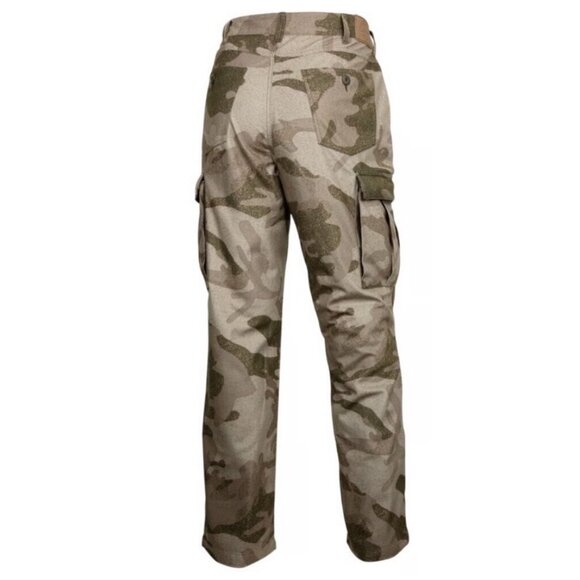 Cabela’s Camo Pants Microtex Size 30 W 32" L Soft Flannel Zipper Pockets NWOT - Picture 2 of 12